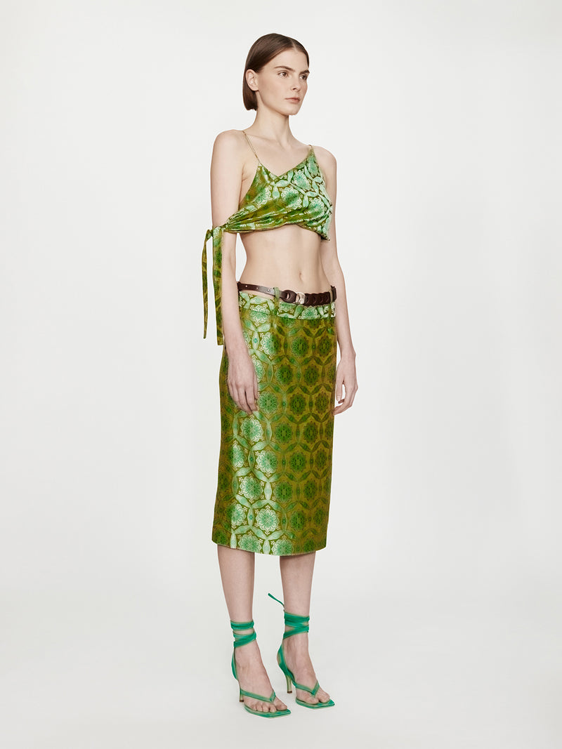 Palmira Handkerchief Tie Top - Image 3