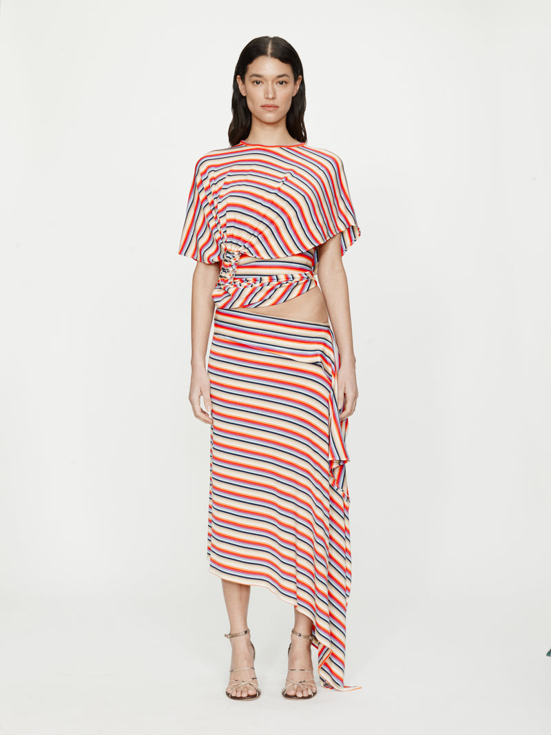 Calypso Coiled Jersey Tee - Image 1