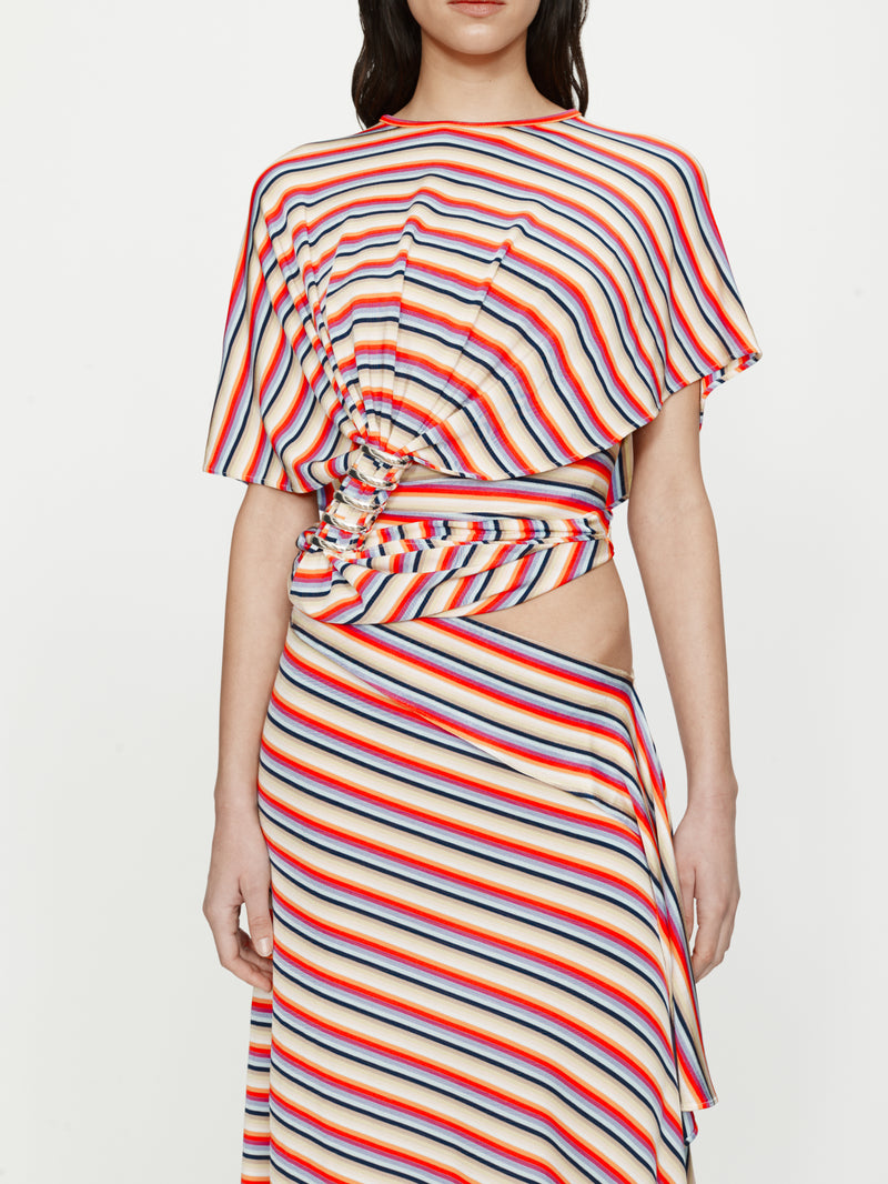 Calypso Coiled Jersey Tee - Image 3