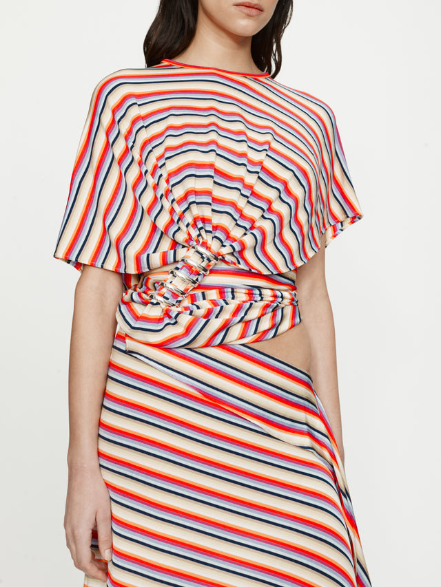 Calypso Coiled Jersey Tee