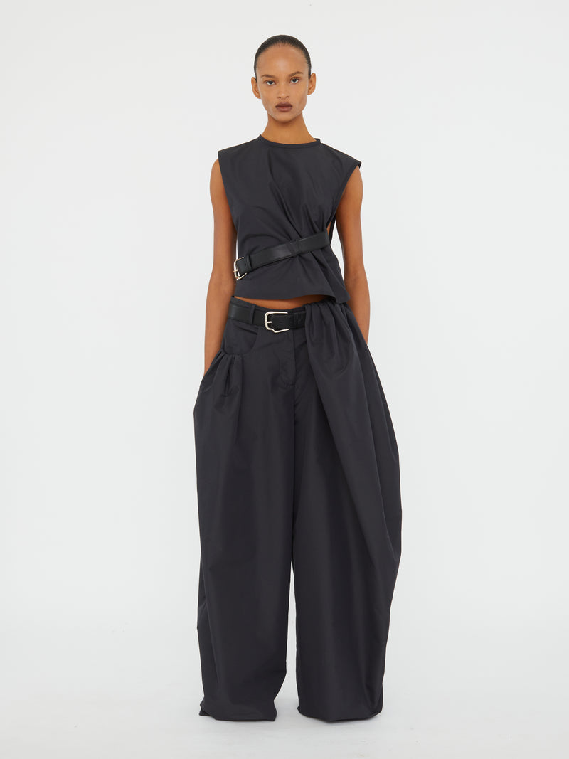 Locus Belted Taffeta Tank - Image 2