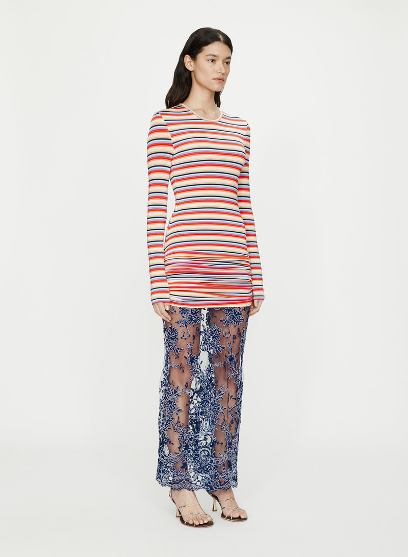 Calypso Iris Lace Long Sleeve Dress - Image 2