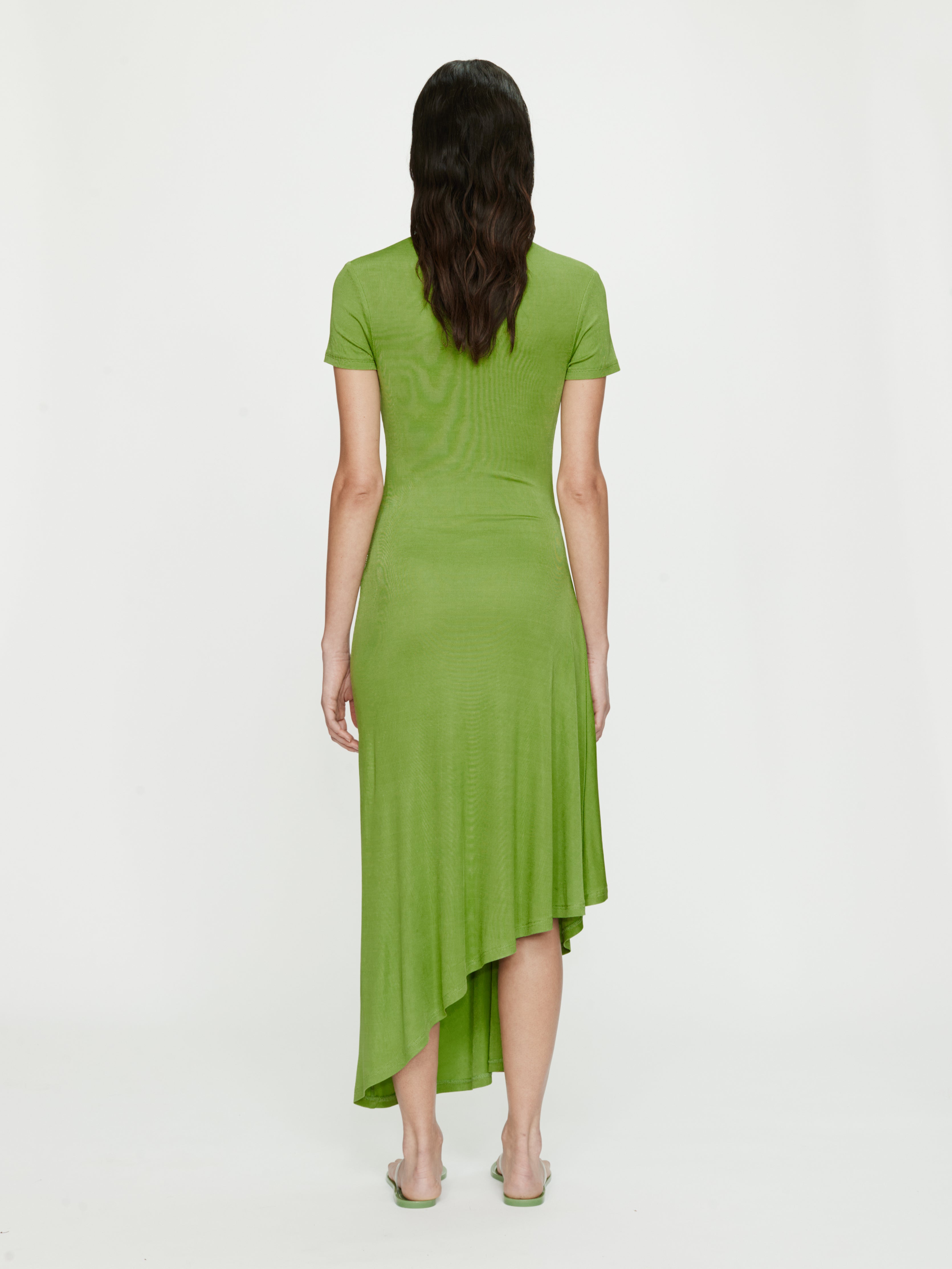 Delphin Lace Rib Tee Dress
