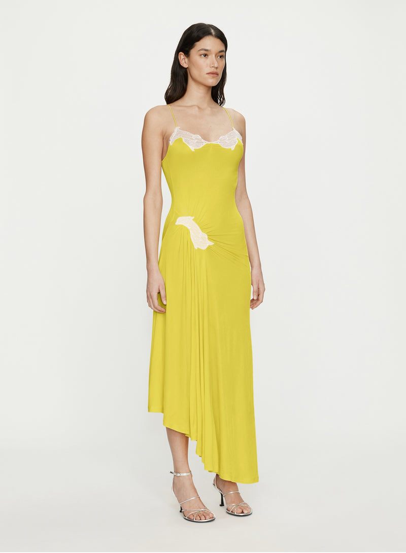 Delphin Lace Rib Cami Dress - Image 3