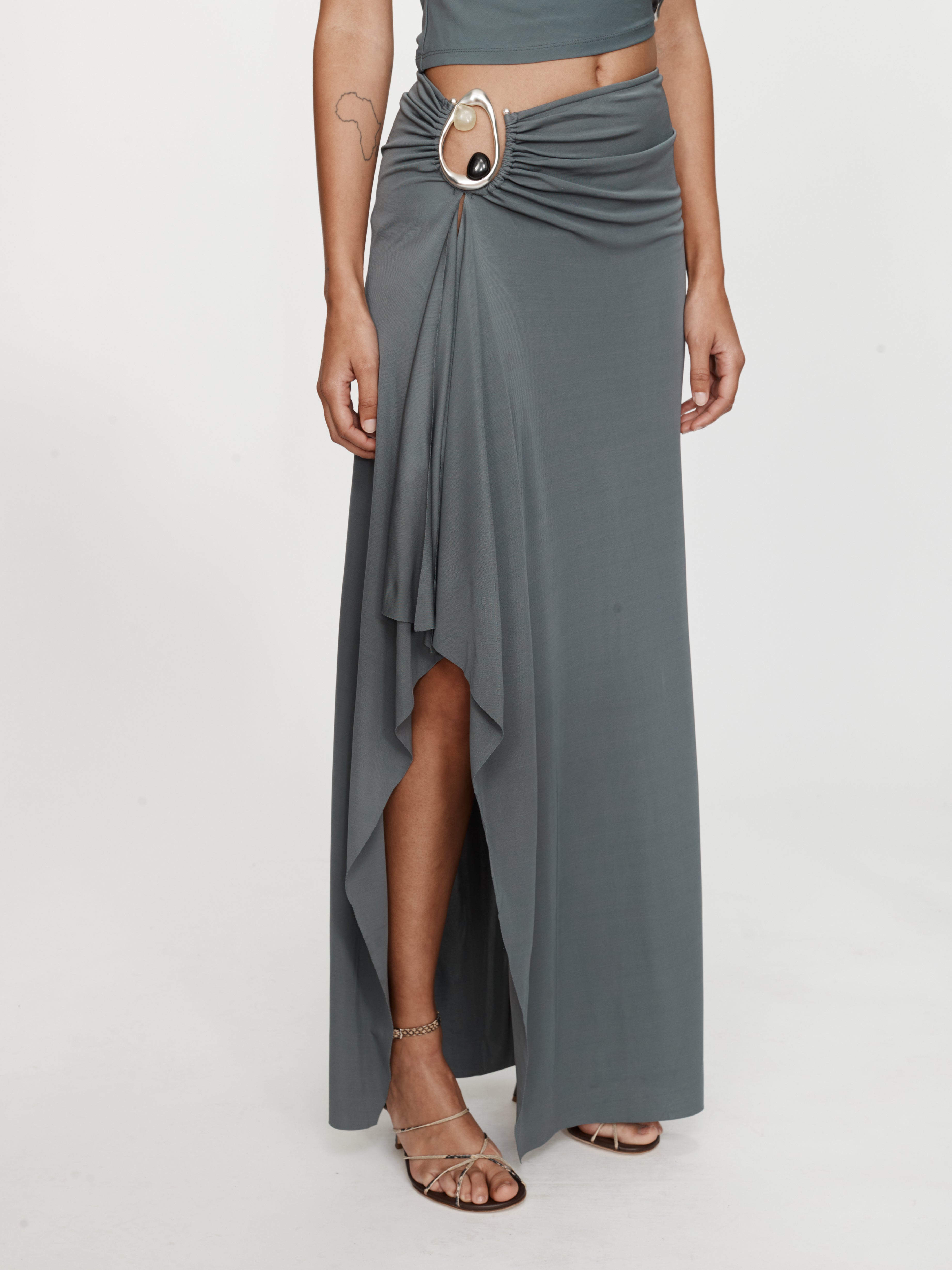 Orica Crystal Cascade Jersey Skirt