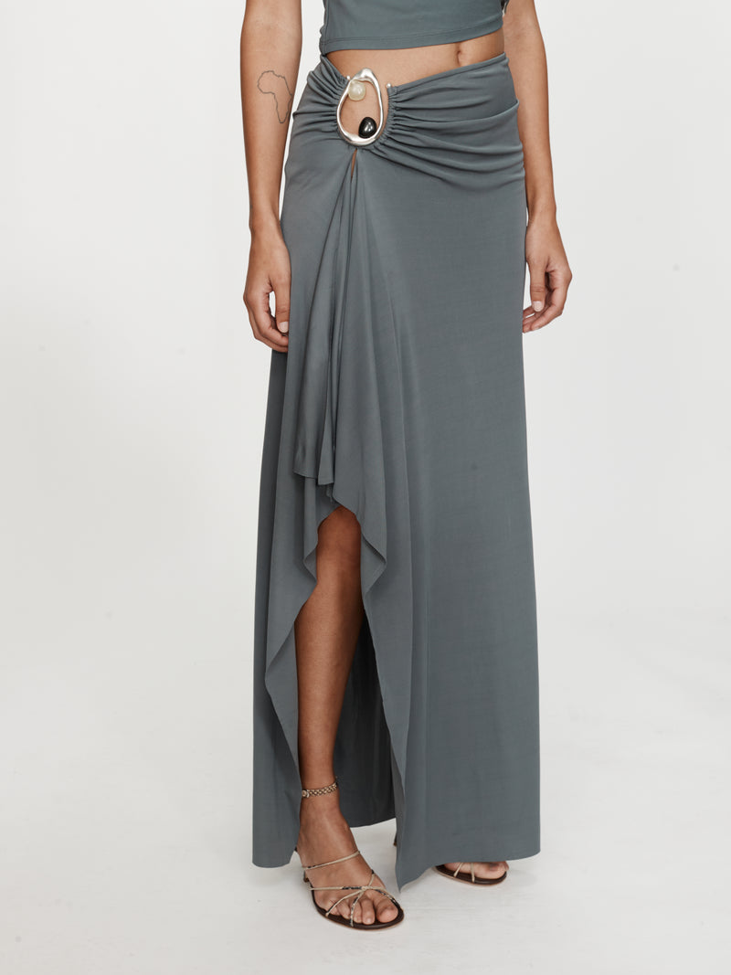 Orica Crystal Cascade Jersey Skirt - Image 3