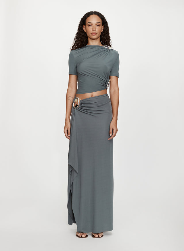 Orica Crystal Cascade Jersey Skirt