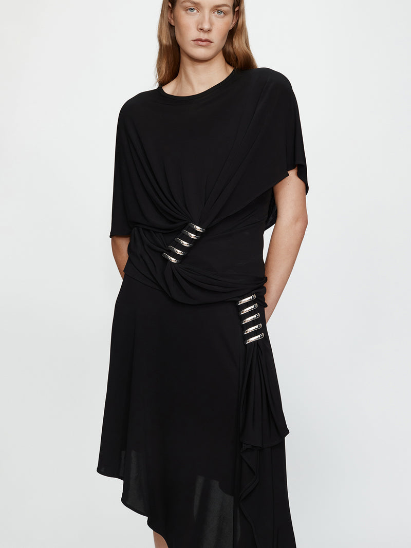Coiled Jersey Skirt - Image 4