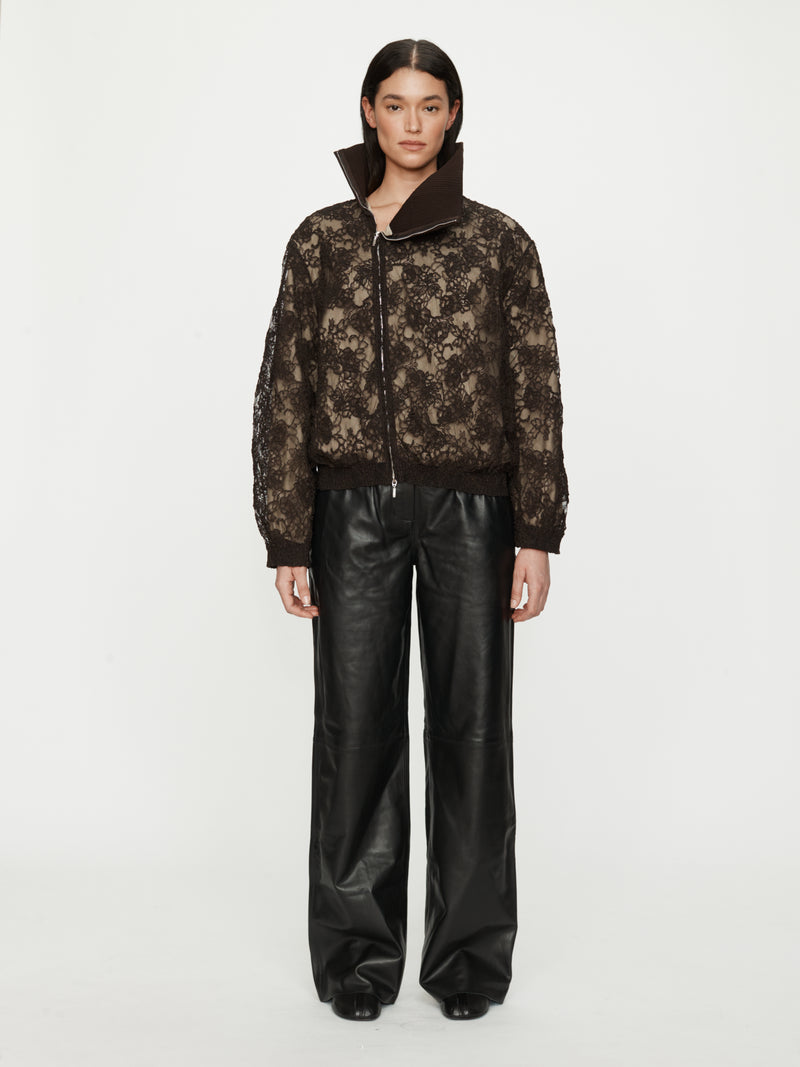Mahara Lace Bomber Jacket - Image 2