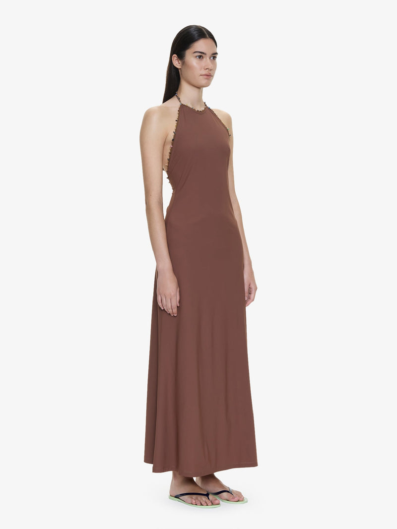 Beach Quartz Halter Lycra Dress - Image 3