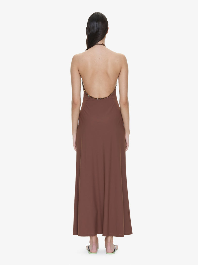 Beach Quartz Halter Lycra Dress - Image 4