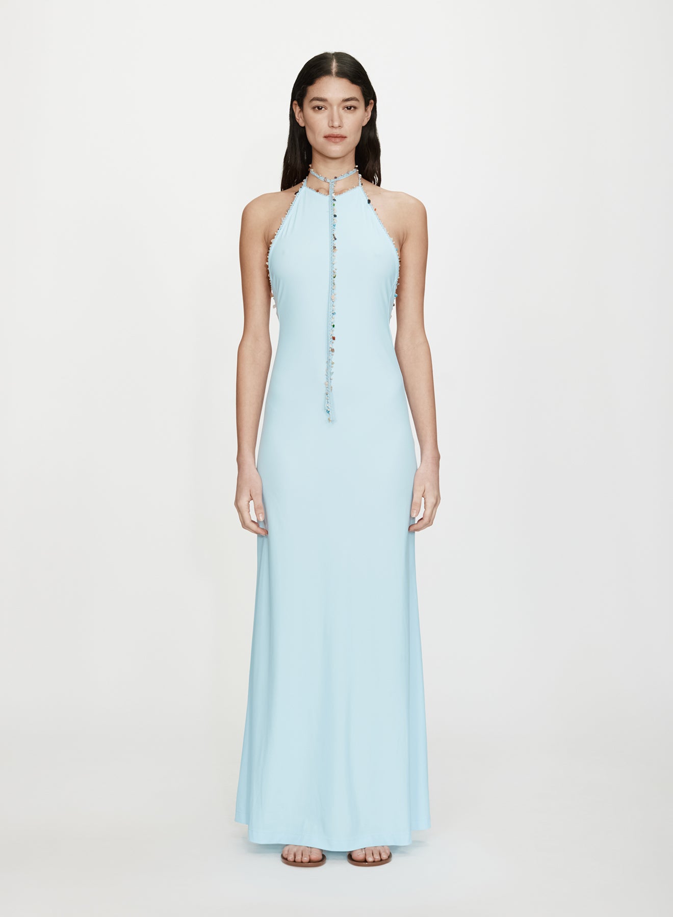 Beach Quartz Halter Lycra Dress