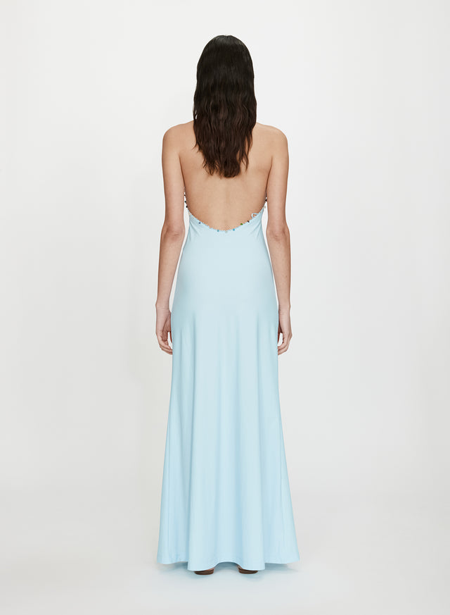 Beach Quartz Halter Lycra Dress