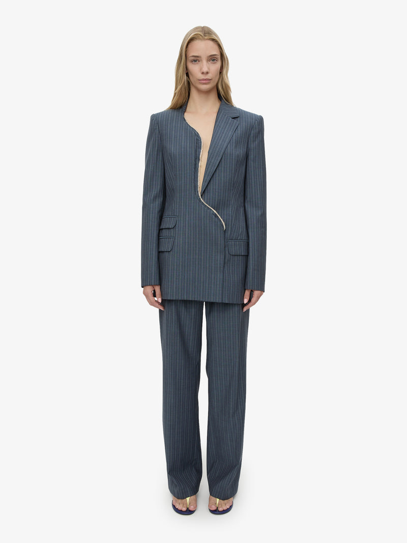 Redux Pinstripe Trouser - Image 1