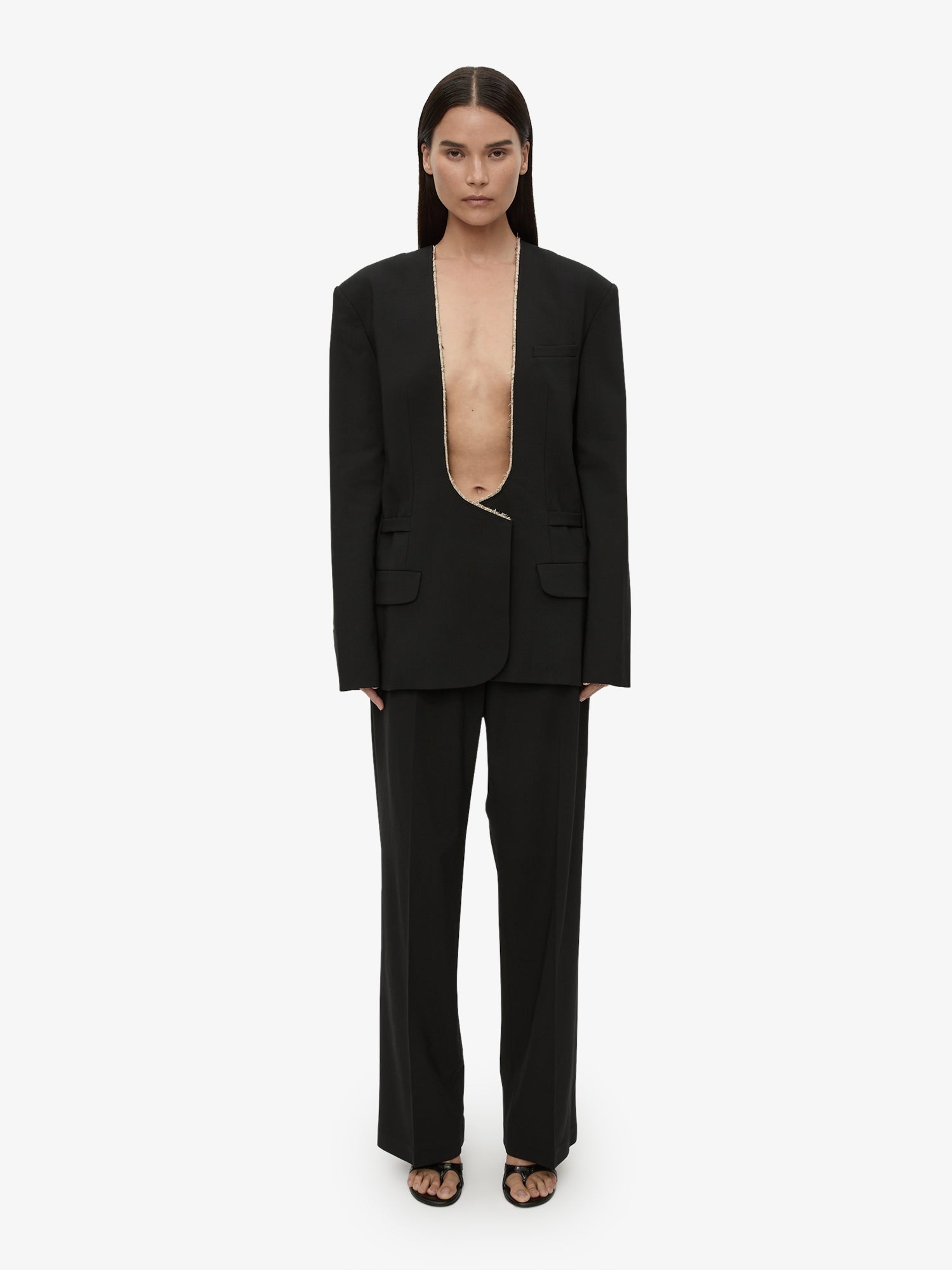 Retract Shawl Blazer