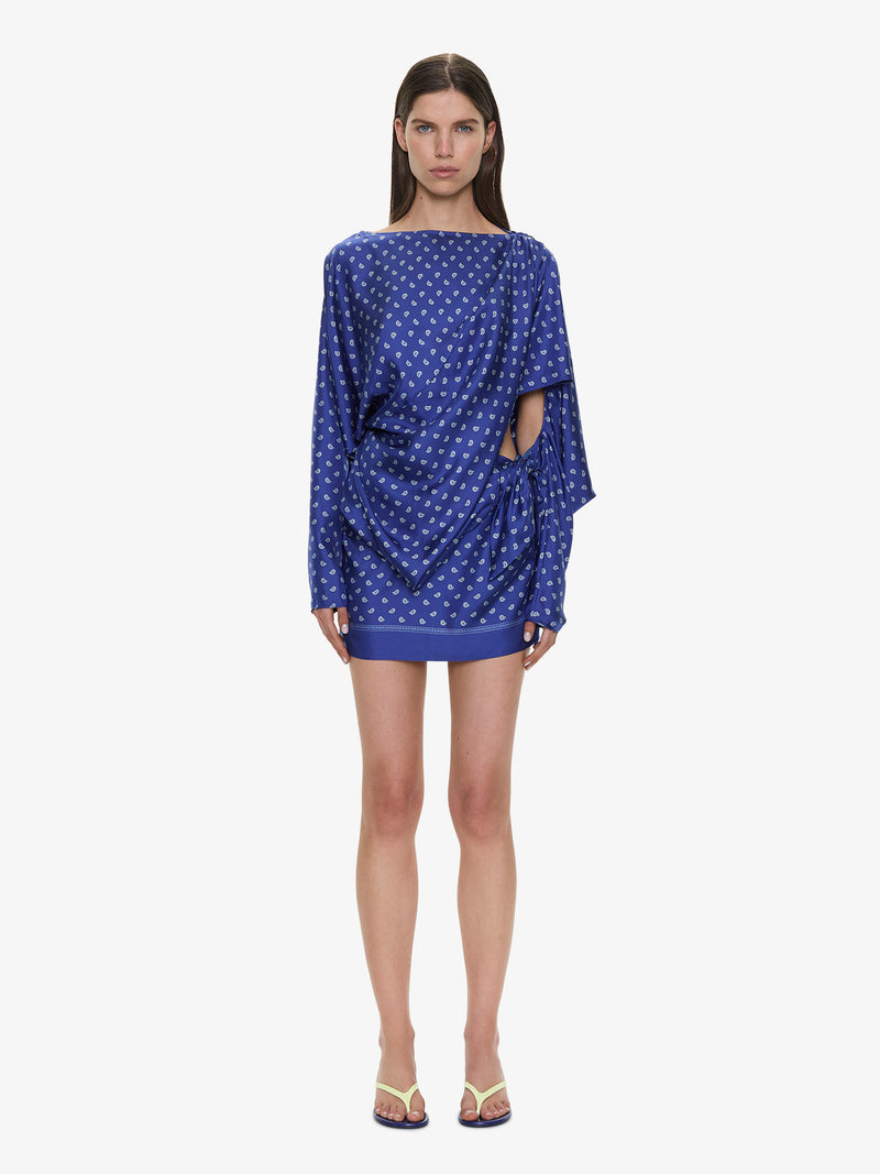 Bandana Pareo Cutaway Dress - Image 1