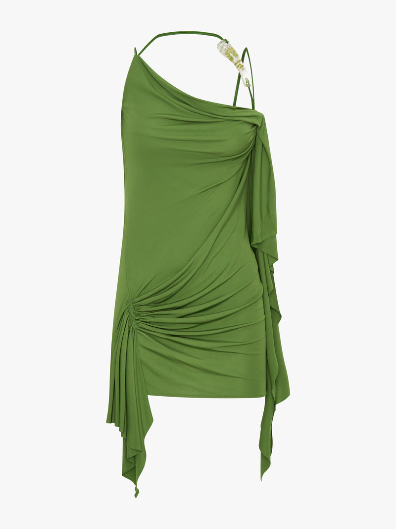Encased Nature Cascade Mini Dress - Image 5
