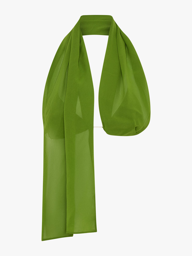 Silk Scarf Chain Bra Top - Image 5
