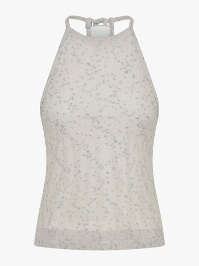 Imber Metallic Halter Top