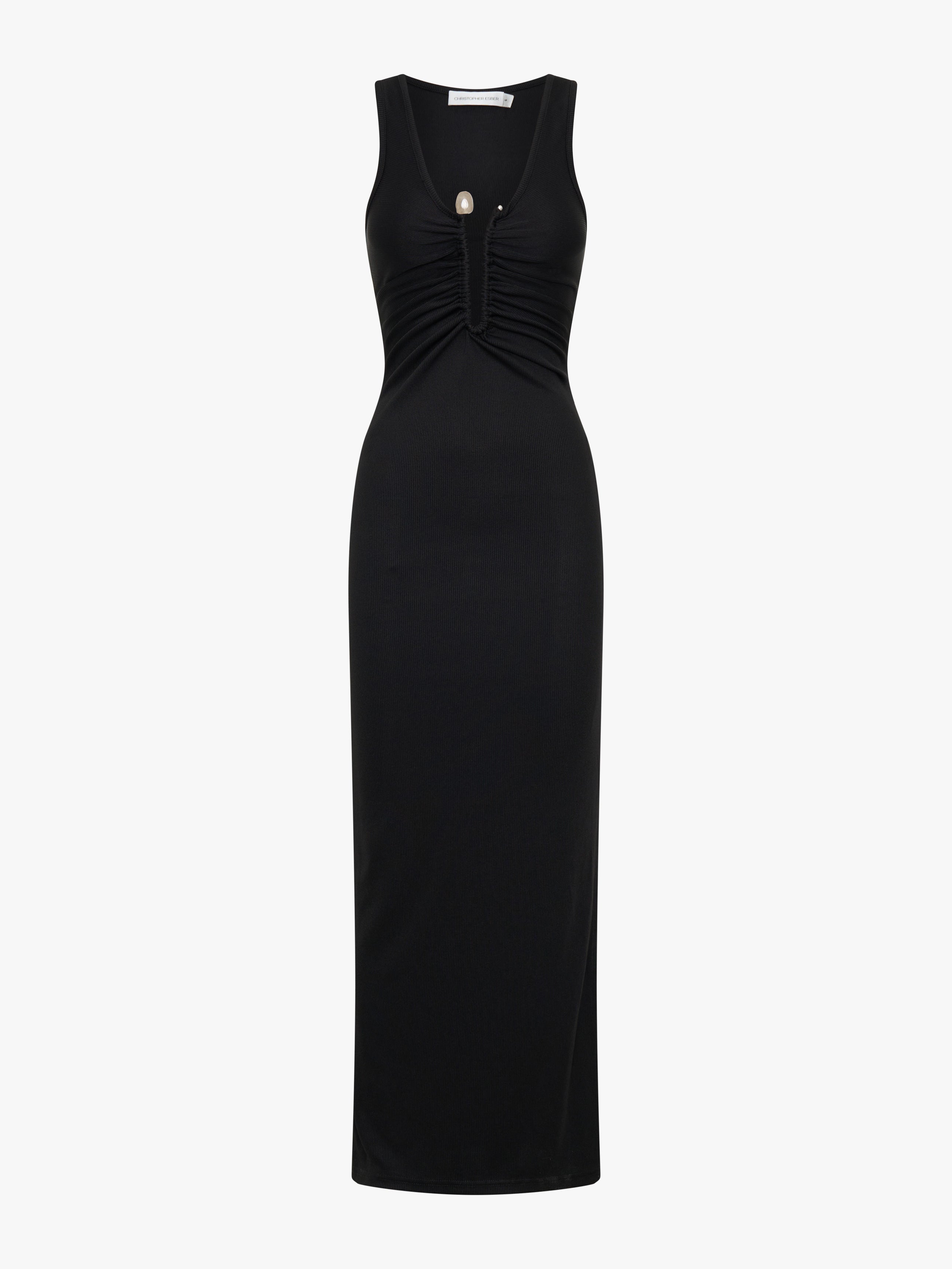 Crystal Pin Tank Dress
