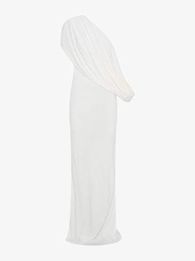 Aiba Draped Jersey Tee Dress
