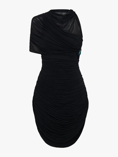 Beach Glass Circular Jersey Mini Dress
