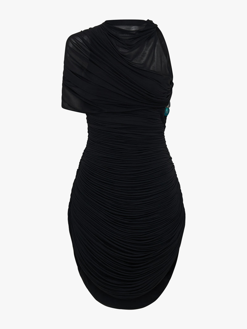 Beach Glass Circular Jersey Mini Dress - Image 5