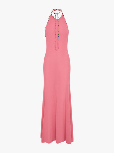 Beach Quartz Halter Dress
