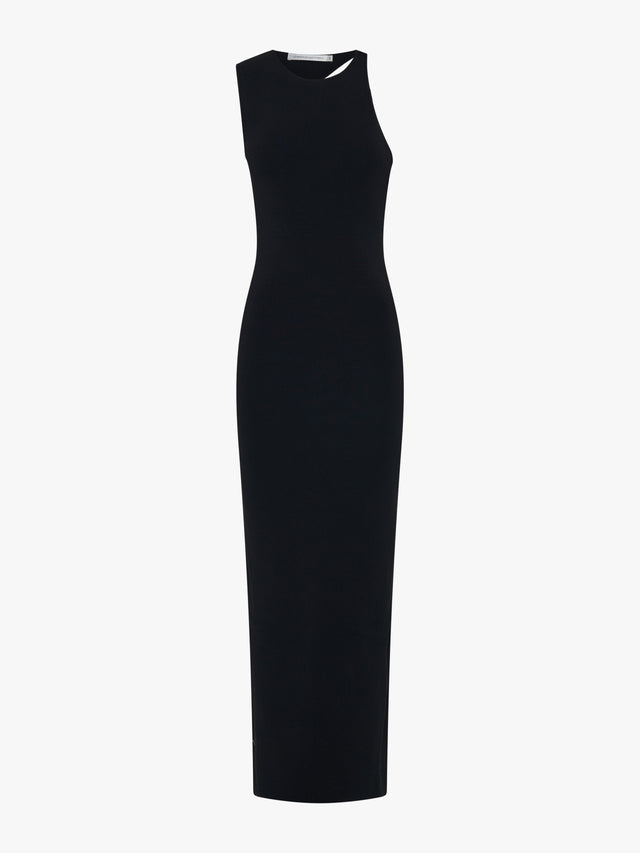 Encased Nature Resin Knit Column Dress