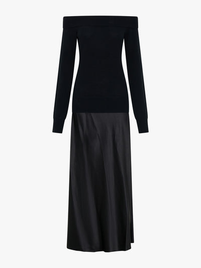 Shoulderless Cashmere Monument Dress