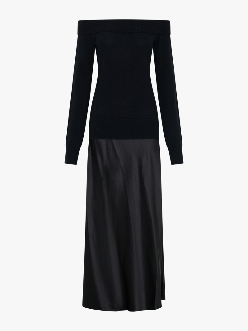 Shoulderless Cashmere Monument Dress - Image 5