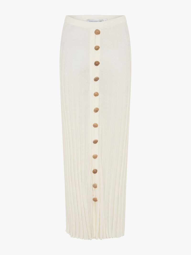 Sundial Shell Sunray Knit Skirt - Image 5