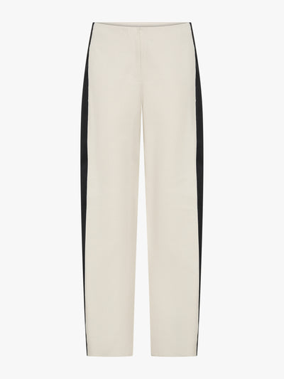 Tuxedo Contrast Silk Trouser