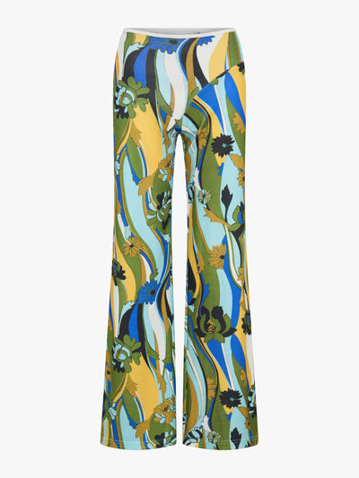Acidic Floral Rib Pant