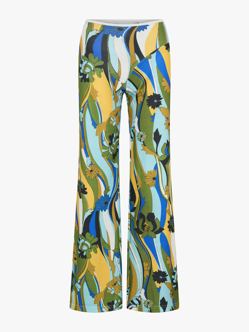 Acidic Floral Rib Pant - Image 5