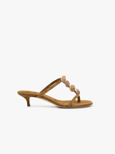 Sundial Seashell Kitten Heel