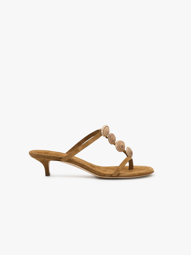 Sundial Seashell Kitten Heel