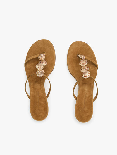 Sundial Seashell Kitten Heel