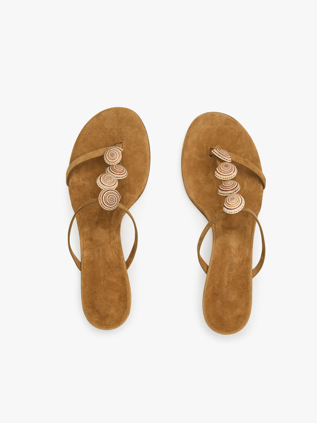 Sundial Seashell Kitten Heel