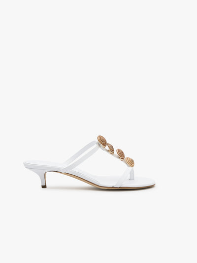 Sundial Seashell Kitten Heel