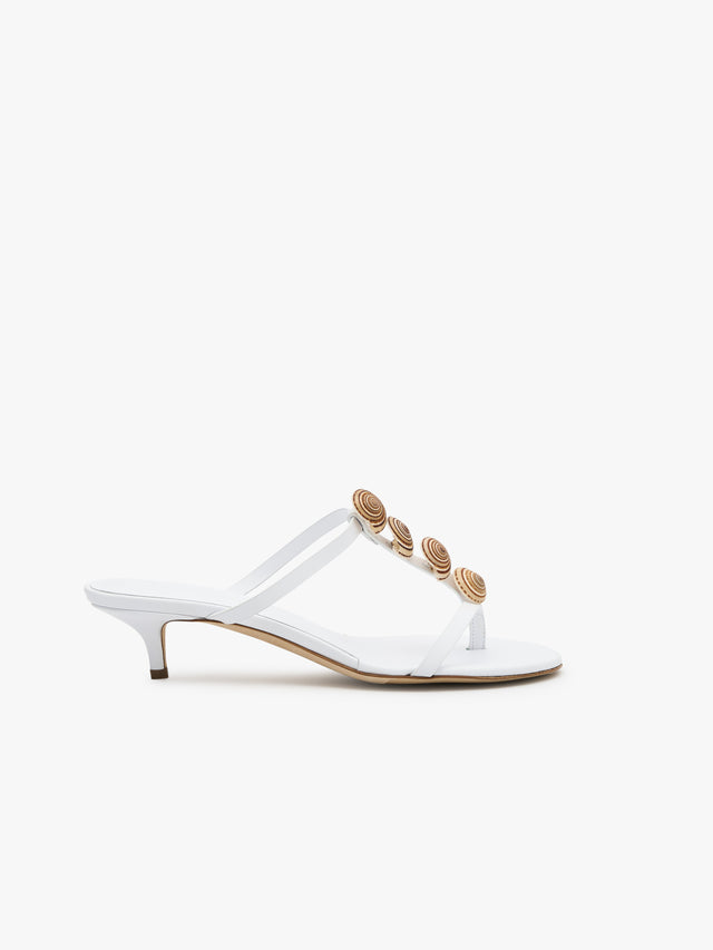 Sundial Seashell Kitten Heel
