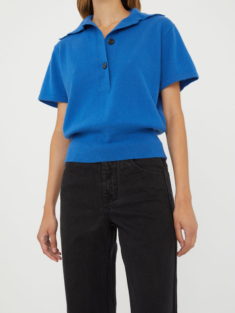 Cashmere Knit Polo - Image 4