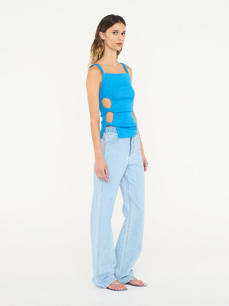 Open Twist Apron Tank - Image 5