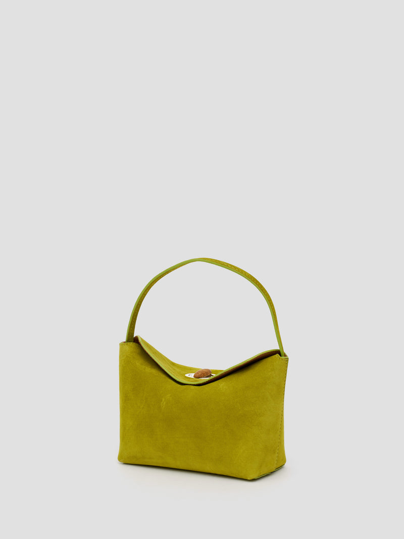 Turnlock Suede Mini Shoulder Bag - Image 2