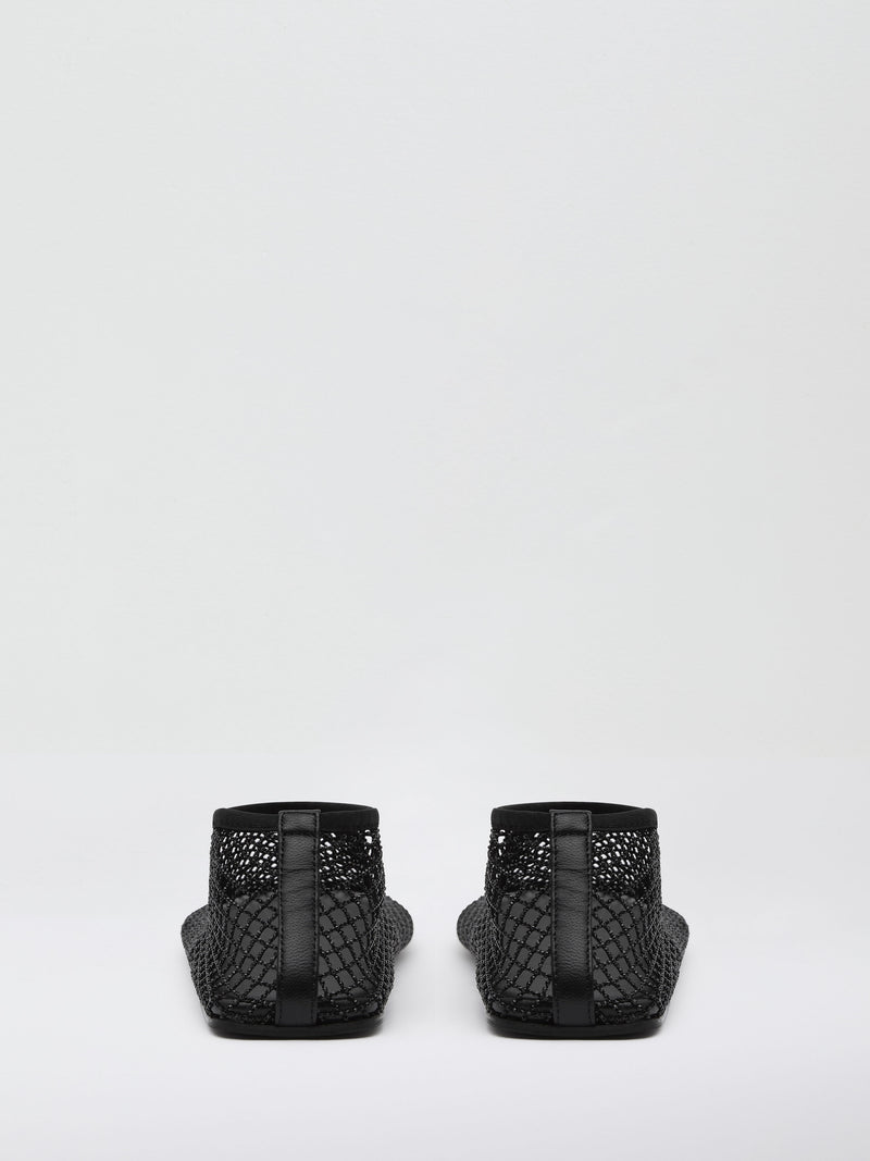 Minette Crystal Mesh Flat - Image 5
