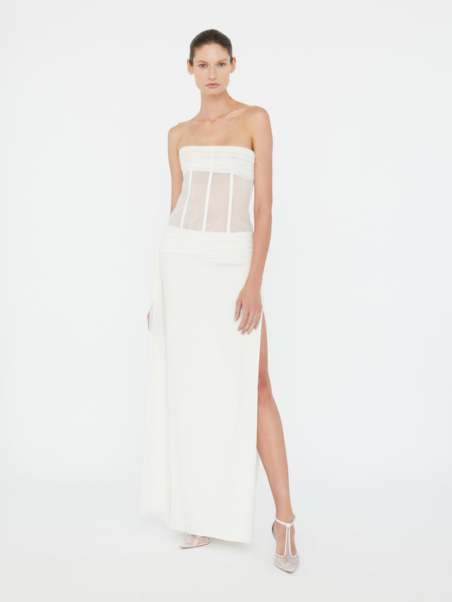 Veiled Corset Dress