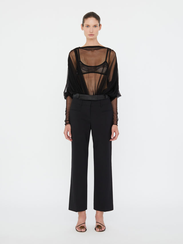 Ripple Tulle Circular Bodysuit