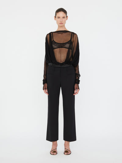 Ripple Tulle Circular Bodysuit