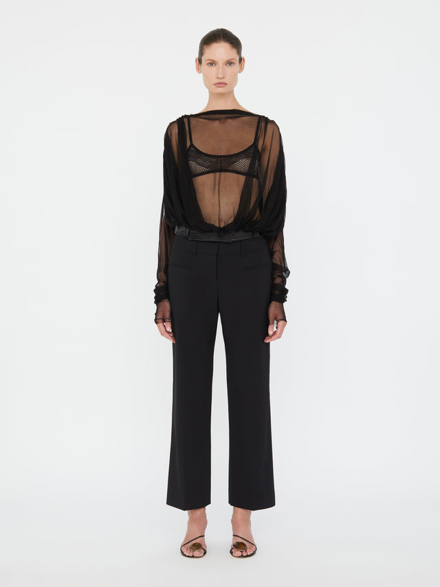Ripple Tulle Circular Bodysuit