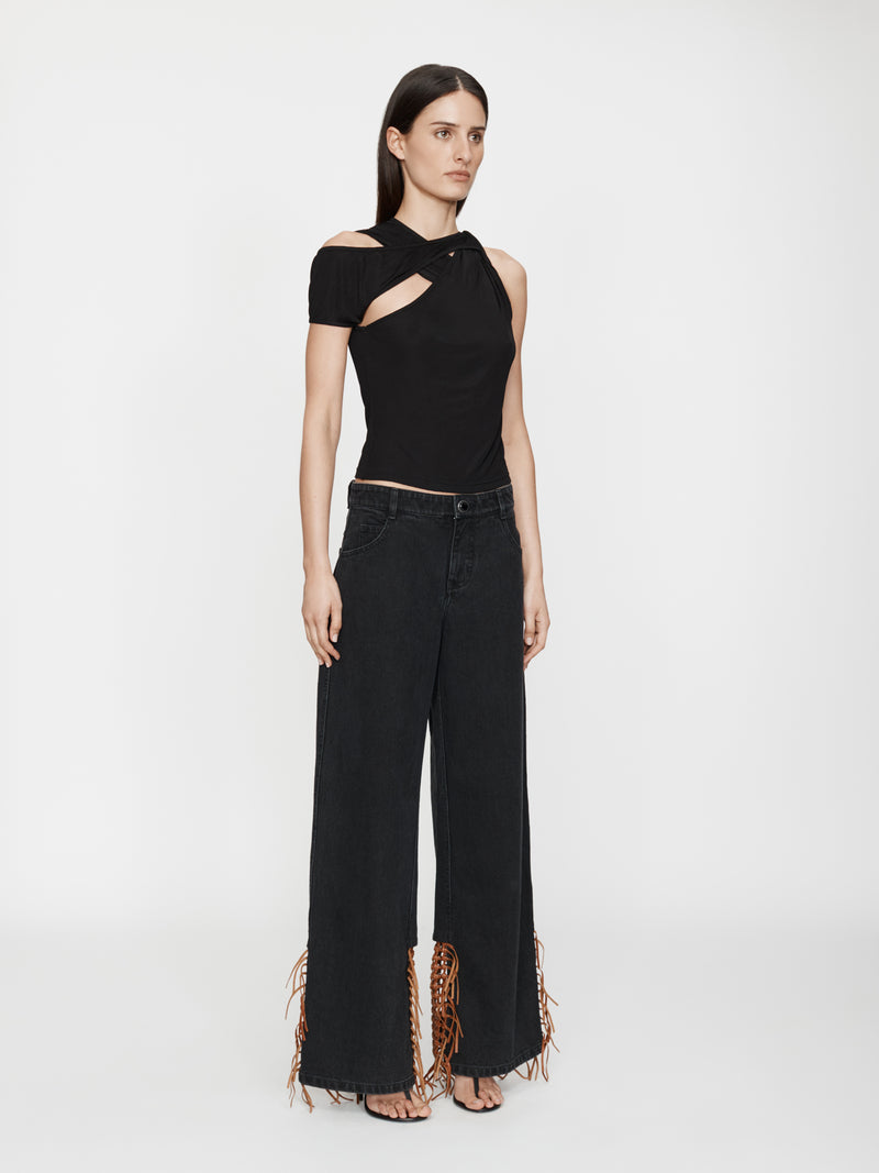 Basket Leather Jean - Image 5